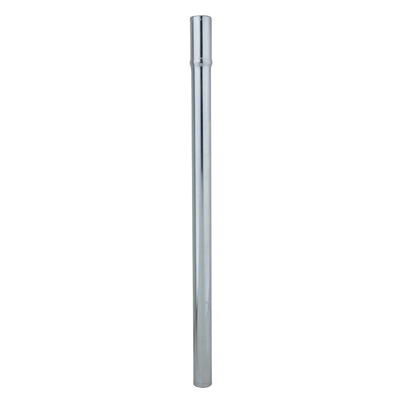 Seat post 13/16" W/ 7/8" Top X 15" Length, Steel silver